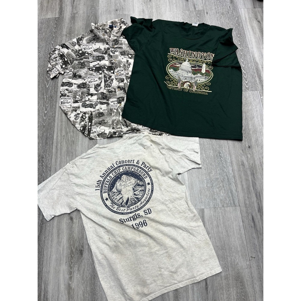 Lot Of 15 T-Shirt's - Vintage T-Shirt Bundle - Wholesale Tee Lot 90s Y2K Shirts - Picture 5 of 9